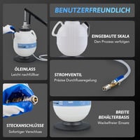 Orion Motor Tech 7.5L Váltóolaj Töltő Szivattyú ATF Csere Készlet Fogaskerék Olaj Extraktort 5