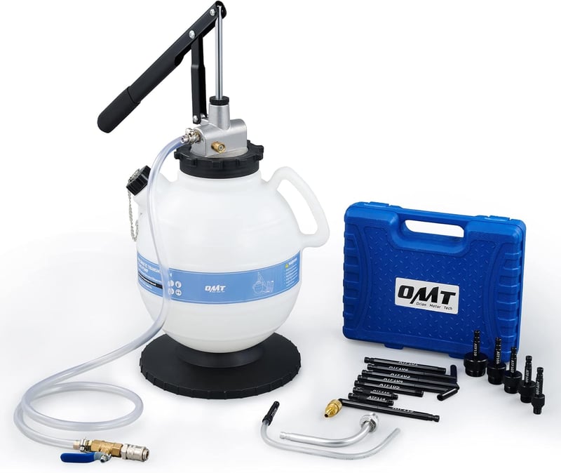 Orion Motor Tech 7.5L Váltóolaj Töltő Szivattyú ATF Csere Készlet Fogaskerék Olaj Extraktort