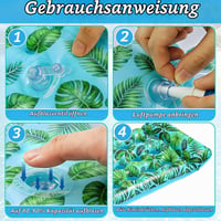 Saltea Gonflabilă de Apă Orizizhic pentru Piscină cu Tetieră, Șezlong cu 21 de Orificii pentru Adulți, Hamac de Apă pentru Plajă și Petreceri de Vară, 180x86 cm 6