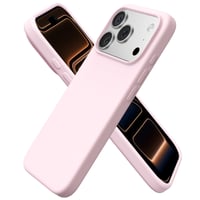 Silikónový kryt ORNARTO pre iPhone 17 Pro 6,3 palca - Ružový, flexibilný ochranný obal, tenké a odolné puzdro na telefón 1