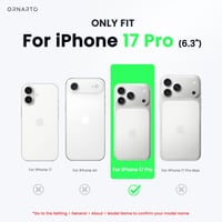 Silikónový kryt ORNARTO pre iPhone 17 Pro 6,3 palca - Ružový, flexibilný ochranný obal, tenké a odolné puzdro na telefón 2