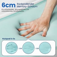 Orshinal Memory Foam Matractopper 160x200 cm, 7,5 cm magas, levehető 3