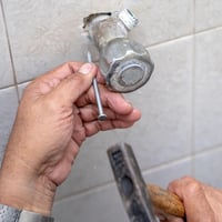 ORTAVA 20 mm-es horganyzott acél szegek téglához és betonhoz, rögzítőszögek képekhez, gipszkartonhoz és fenyőfához, 100 db, ezüst 6