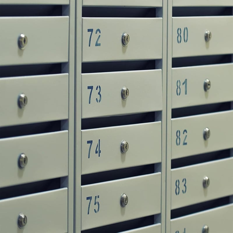 ORTAVA Postaláda Zár 4 Kulccsal és Zárólemezzel, Szekrény és Bútor Zár