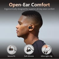 Ortizan I10 Open Ear Bluetooth 5.3 vezeték nélküli fülhallgató, IPX6, 15 h 3