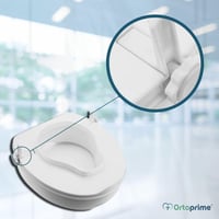 OrtoPrime povišica za WC školjku s poklopcem i bočnim sigurnosnim pričvršćivanjem - 10 cm 6
