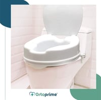 OrtoPrime povišica za WC školjku s poklopcem i bočnim sigurnosnim pričvršćivanjem - 10 cm 9