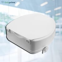 OrtoPrime povišica za WC školjku s poklopcem i bočnim sigurnosnim pričvršćivanjem - 10 cm 8