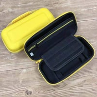 Orzly Nintendo Switch Lite hordtáska sárga - játékokhoz és kiegészítőkhöz 7