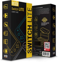 Orzly Nintendo Switch Lite hordtáska sárga - játékokhoz és kiegészítőkhöz 2