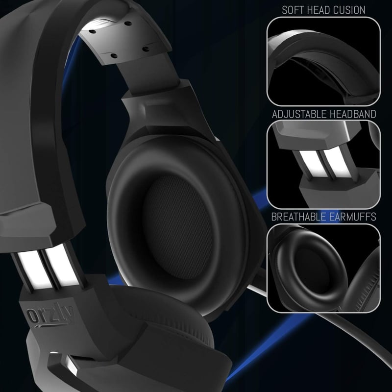 Orzly RX-H20 PC Gaming Headset - Gamer Fejhallgató Számítógéphez