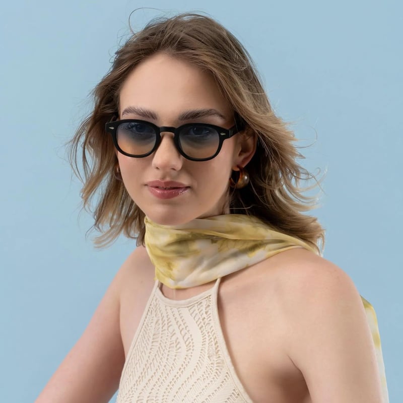 OS SUNGLASSES Unisex Napszemüveg Polarizált UV400 Retro Vintage Stílusú