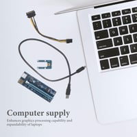 OSALADI PCIe külső GPU bővítő kártya laptophoz USB csatlakozással 8