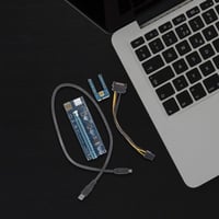 OSALADI PCIe külső GPU bővítő kártya laptophoz USB csatlakozással 5