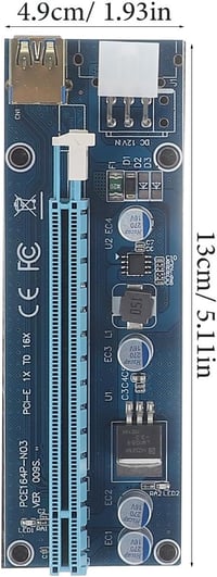 OSALADI PCIe külső GPU bővítő kártya laptophoz USB csatlakozással 2