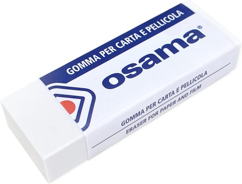 OSAMA 20 darabos radír szett iskolai és irodai használatra, ceruza és színes ceruza radír