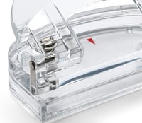 OSCO P3078A Lyukasztó Átlátszó Akril Irodai Eszköz - hole punch 3