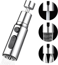 OSDUE 3 módú csapszűrő 360° forgatható vízspórlóval M22 M24 adapter 1