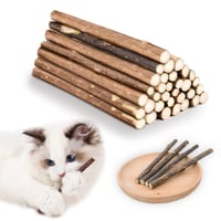 Set 32 bețe de mestecat cu iarba-mâței OSDUE - Bețe de Matatabi pentru pisici, îngrijire dentară și combaterea respirației urât mirositoare, jucărie naturală și sigură pentru pisici 8