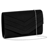 OSDUE ženska clutch torba od velura, elegantna envelope torbica s lancem, torba za rame, za vjenčanja, zabave, slobodno vrijeme, izlaske. 2