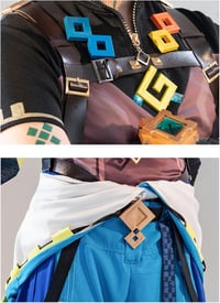 OSIAS Genshin Impact Kinich Cosplay Jelmez Ruha 5