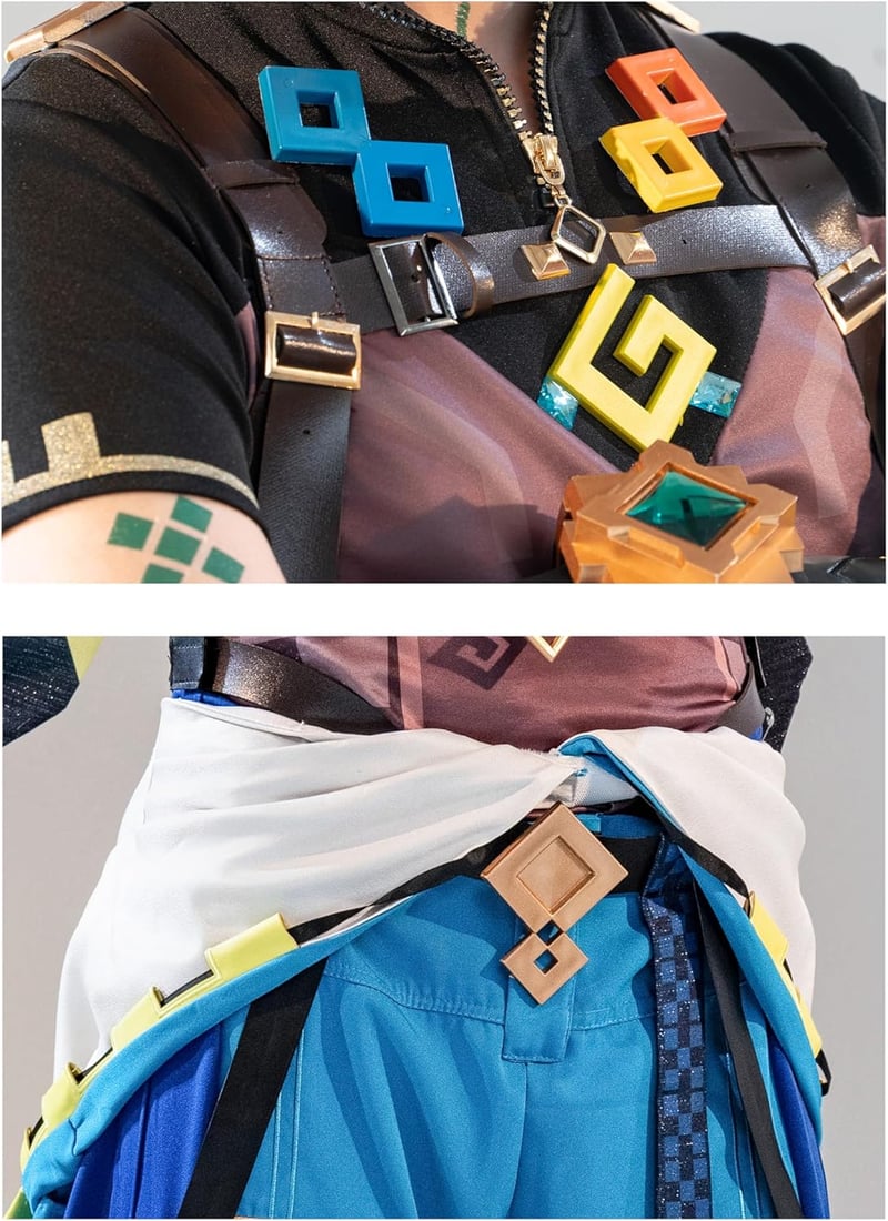 OSIAS Genshin Impact Kinich Cosplay Jelmez Ruha