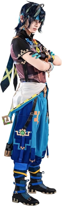 OSIAS Genshin Impact Kinich Cosplay Jelmez Ruha 2