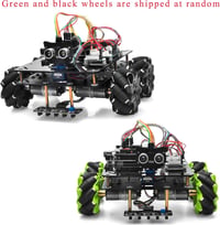 OSOYOO Mecanum kerekű robot autó Arduino szett fém vázzal távirányítóval 3