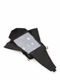 Osprey Ultralight Garment Folder ruhaszervező táska - Fekete, 6L kapacitás, utazáshoz 6