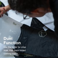 Osprey Ultralight Garment Folder ruhaszervező táska - Fekete, 6L kapacitás, utazáshoz 3
