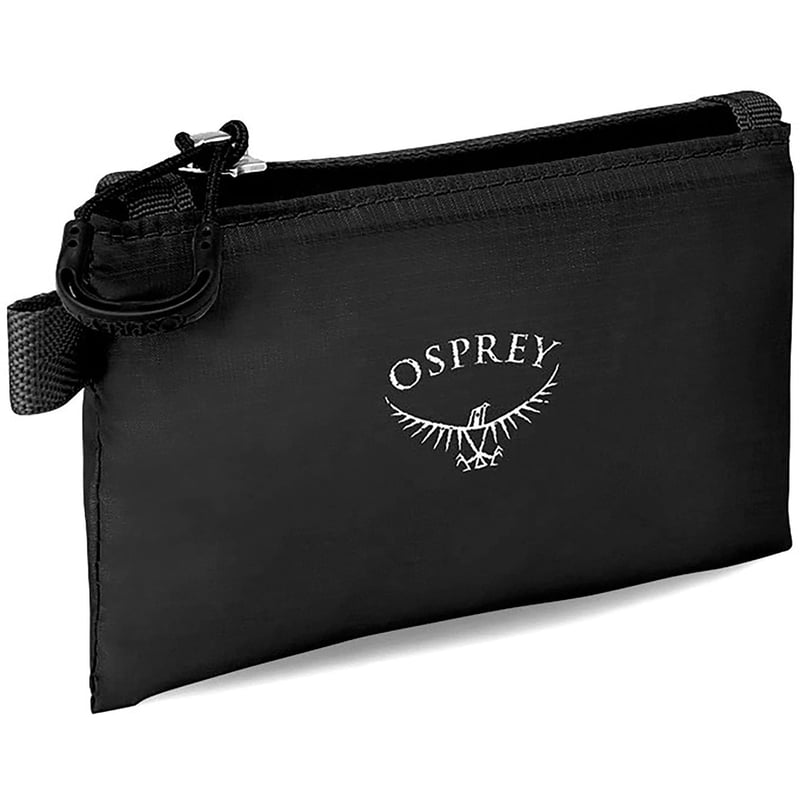 Osprey Ultralight peňaženka - Čierna, ľahká a kompaktná cestovná peňaženka