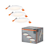 Osram ugradbena svjetiljka s integriranim napajanjem, uska 3x120 mm, 3000K, bijela, IP20, za unutarnju upotrebu, s priborom za montažu 4