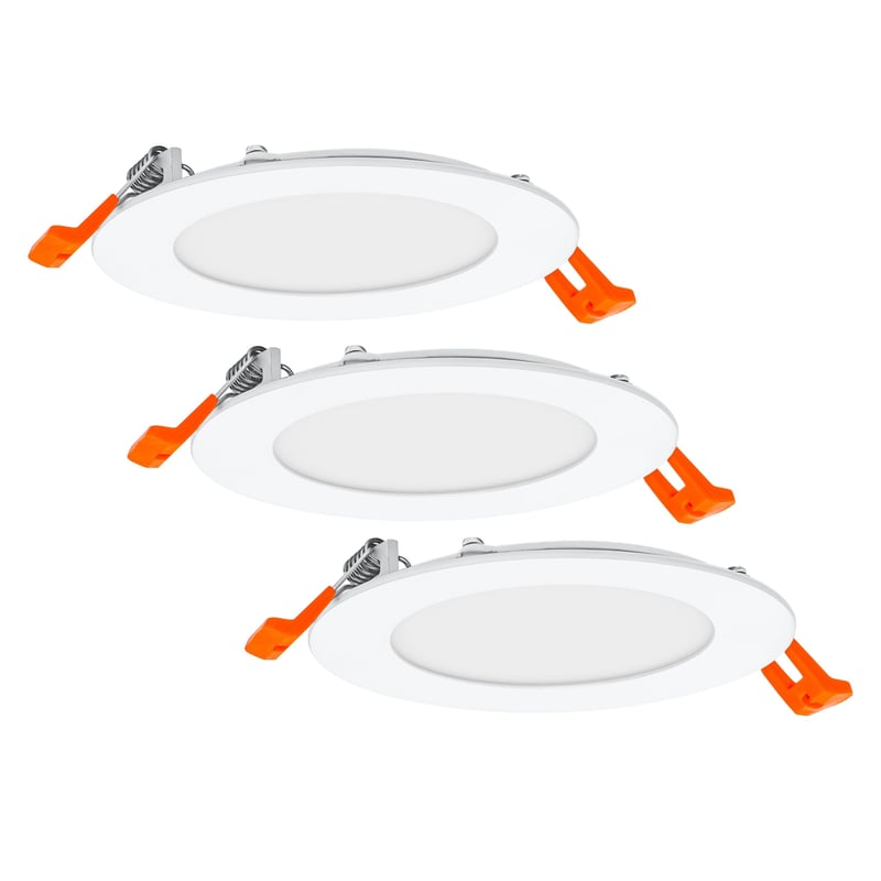 Osram ugradbena svjetiljka s integriranim napajanjem, uska 3x120 mm, 3000K, bijela, IP20, za unutarnju upotrebu, s priborom za montažu