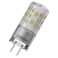 Bec LED dimabil Osram cu soclu GY6.35, Alb Cald (2700K), 470 Lumeni, Sticlă transparentă, 1 buc. 1