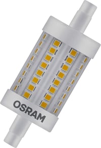 Osram prigušiva LED štapna žarulja s R7s grlom, 8,5 W, zamjena za žarulju od 75 W, toplo bijela (2700 K) 1