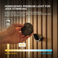 Set Extensie Difuzor Osram Flex Acoustic Negru H10 mm 830 2,6 m Kit Extensie Exterior 3