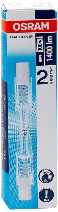 Halogénová žiarovka Osram Haloline Pro R7s 80W 230V 74,9mm teplá biela 2900K CRI100 1 ks v balení 4