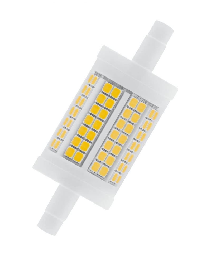 LED žiarivka OSRAM R7s, 12W, teplá biela 2700K, náhrada za 100W halogén – 1 kus v balení, teplá biela – náhrada za 100W, dĺžka 78 mm