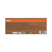Bec LED Osram E27, set 5 bucăți, Clasa energetică A, echivalent 100W, alb cald 2700K, sticlă mată, sursă de lumină eficientă energetic 5