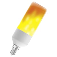 Osram LED Star Flame Stick žarulja, E14 grlo, 0,5W, toplo bijela svjetlost 1500K, energetski razred G, bijela 2