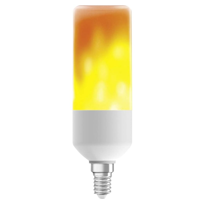 Osram LED Star Flame Stick žarulja, E14 grlo, 0,5W, toplo bijela svjetlost 1500K, energetski razred G, bijela