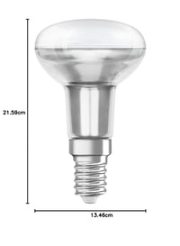 Bec reflector LED Osram Star R50, soclu E14, 2,6W, 210lm, alb cald, 2700K, pachet 2 bucăți 5