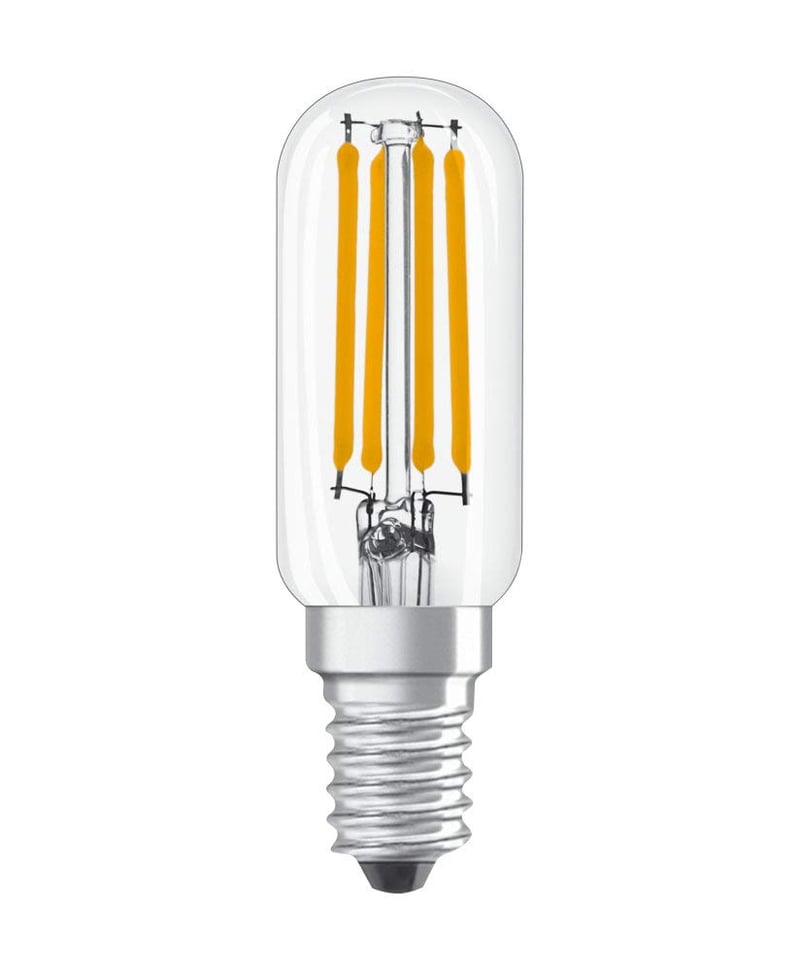 Bec LED Osram Star Special T26, dulie E14, 4W, alb cald (2700K), înlocuitor 40W, 1 buc.