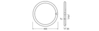 Kruhová LED trubica Osram T9C EM 40 24W 2900lm 4000K studené biele svetlo, úsporná a trvácna náhrada za žiarivku T9 2