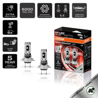 Bec H7 LED Osram Night Breaker LED Speed, 6000K, omologat pentru drumurile publice, instalare rapidă fără accesorii mecanice 2