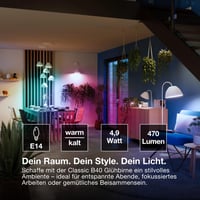 Osram SMART+ Candle WiFi Matter E14 9W pametna žarulja 2 kom - 16 milijuna RGB boja, 2700-6500K, kompatibilna s Alexa, Google i Apple sustavima 6