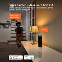 Bec inteligent LED Osram Smart P40 Miniball E14 4,9W ZigBee, reglabil, 2700K alb cald, compatibil cu sistemele smart home 6