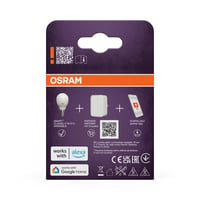 Bec inteligent LED Osram Smart P40 Miniball E14 4,9W ZigBee, reglabil, 2700K alb cald, compatibil cu sistemele smart home 10