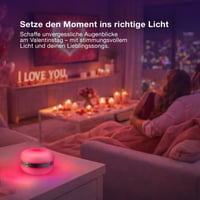 Osram Smart Macaron Bluetooth hangszóró forgó RGB LED fénnyel narancssárga 2