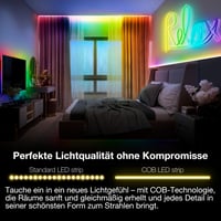 Osram Smart WiFi COB Magic RGB LED traka 5 m, s daljinskim upravljačem, COB tehnologija ravnomjernog svjetla, 35 W, IP20 4